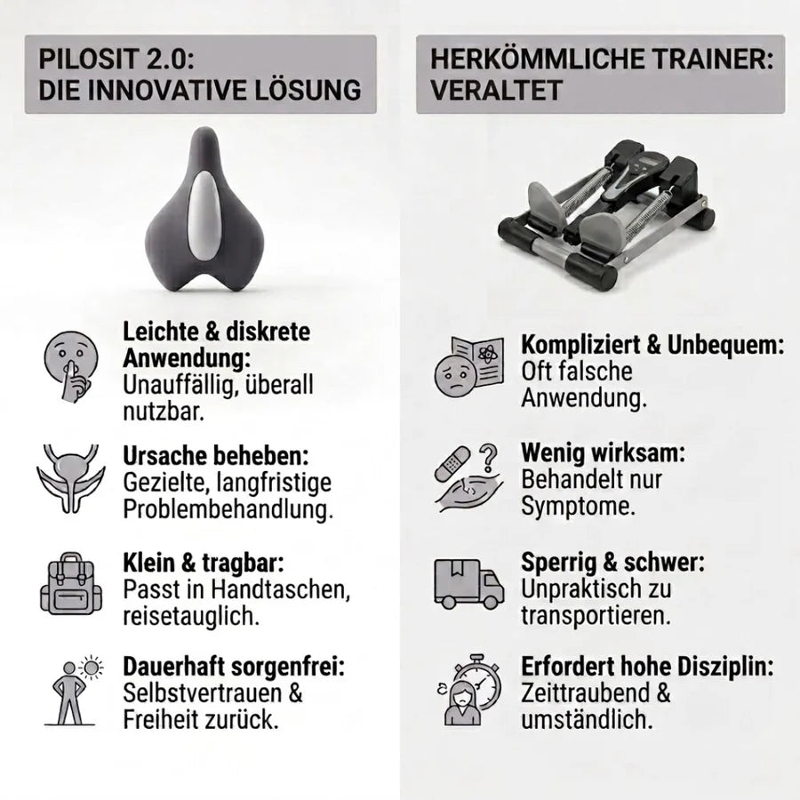 Pilosit 2.0 - Beckenbodentraining gegen Inkontinenz