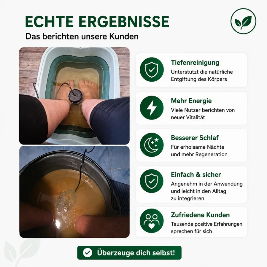 Purus Detox Fußbad – Sanfte Entgiftung